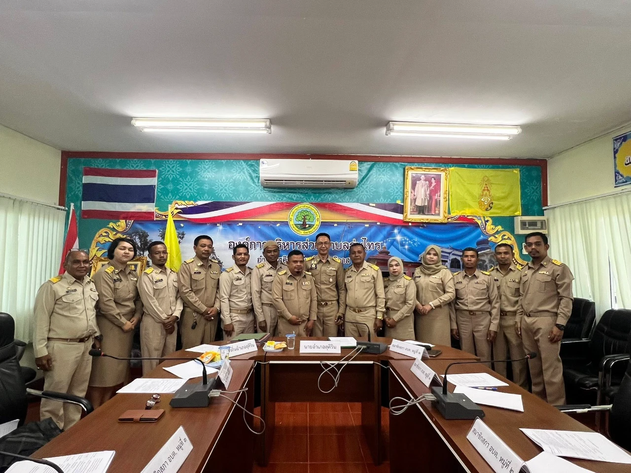 อบต.ร่มไทร จัดประชุมสภาองค์การบริหารส่วนตำบลร่มไทร ครั้งแรก ประจำปี 2569