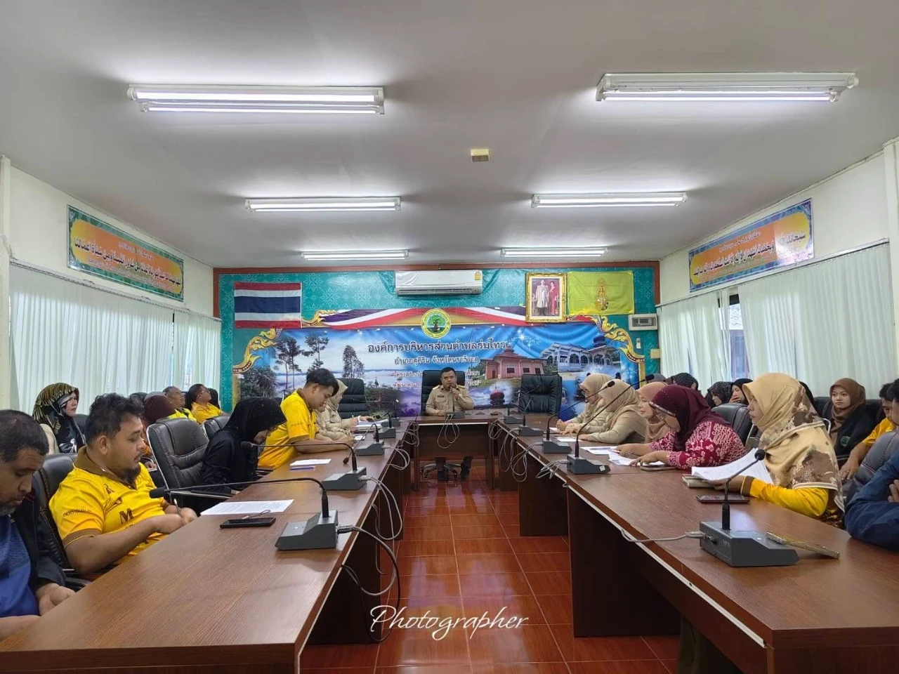 อบต.ร่มไทร จัดประชุมประจำเดือนกุมภาพันธ์ 2569